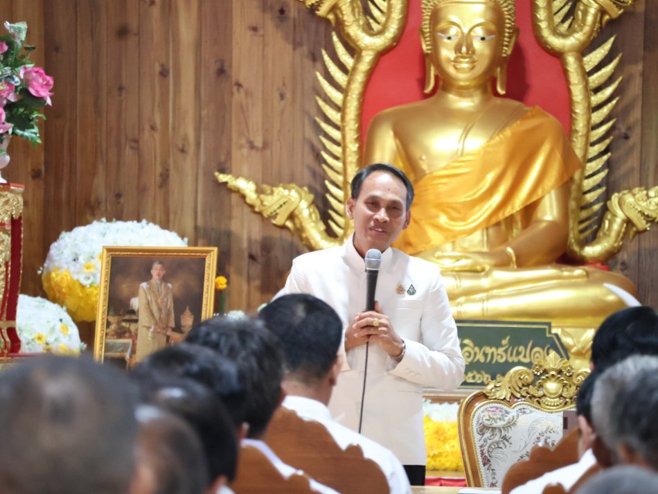 ร่วมพิธีเปิดโครงการอบรมเชิงปฎิบัติการ มารยาทไทย งานด้านศาสนพิธี รัฐพิธี และราชพิธี